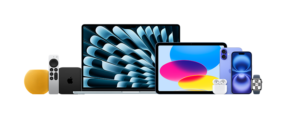 Multi-Product_HomePod_mini_Apple_TV_4K_3rd-Gen_MacBook_Air_15-in_M4_Chip_iPad_A16_Chip_AirPods_4_iPhone_16_Plus_iPhone_16_Apple_Watch_SE_Screen__USEN